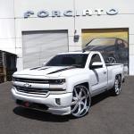Chevrolet Silverado LTZ Z71 on Forgiato Wheels (Quattresimo) 2019 года